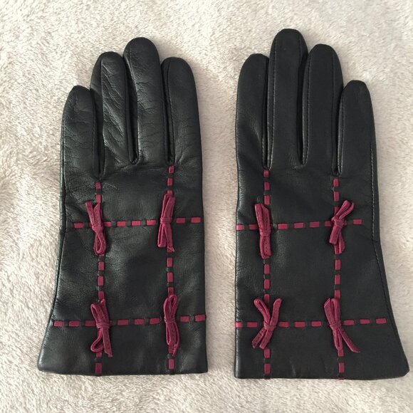 Leather gloves sz 7 - Picture 1 of 8